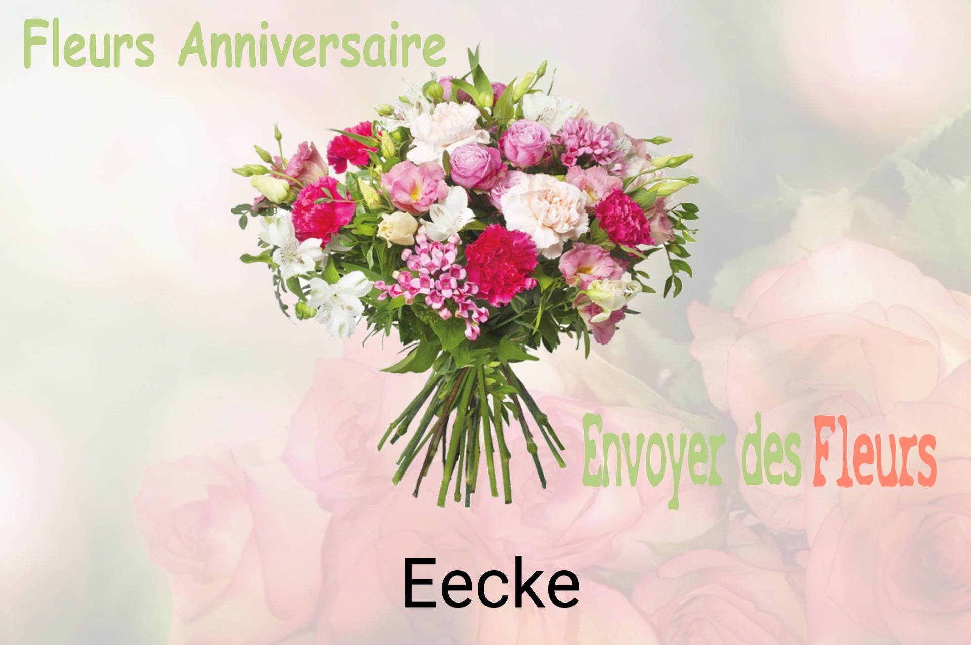 Bouquet de fleurs d’anniversaire livré à Eecke